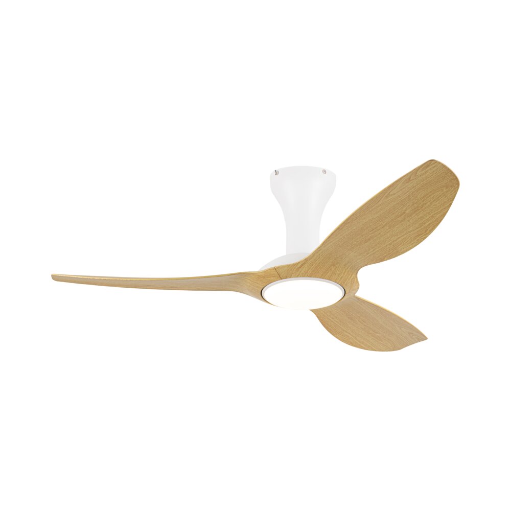 מאוורר תקרה חכם לבן/מייפל PARIS 60'' SMART