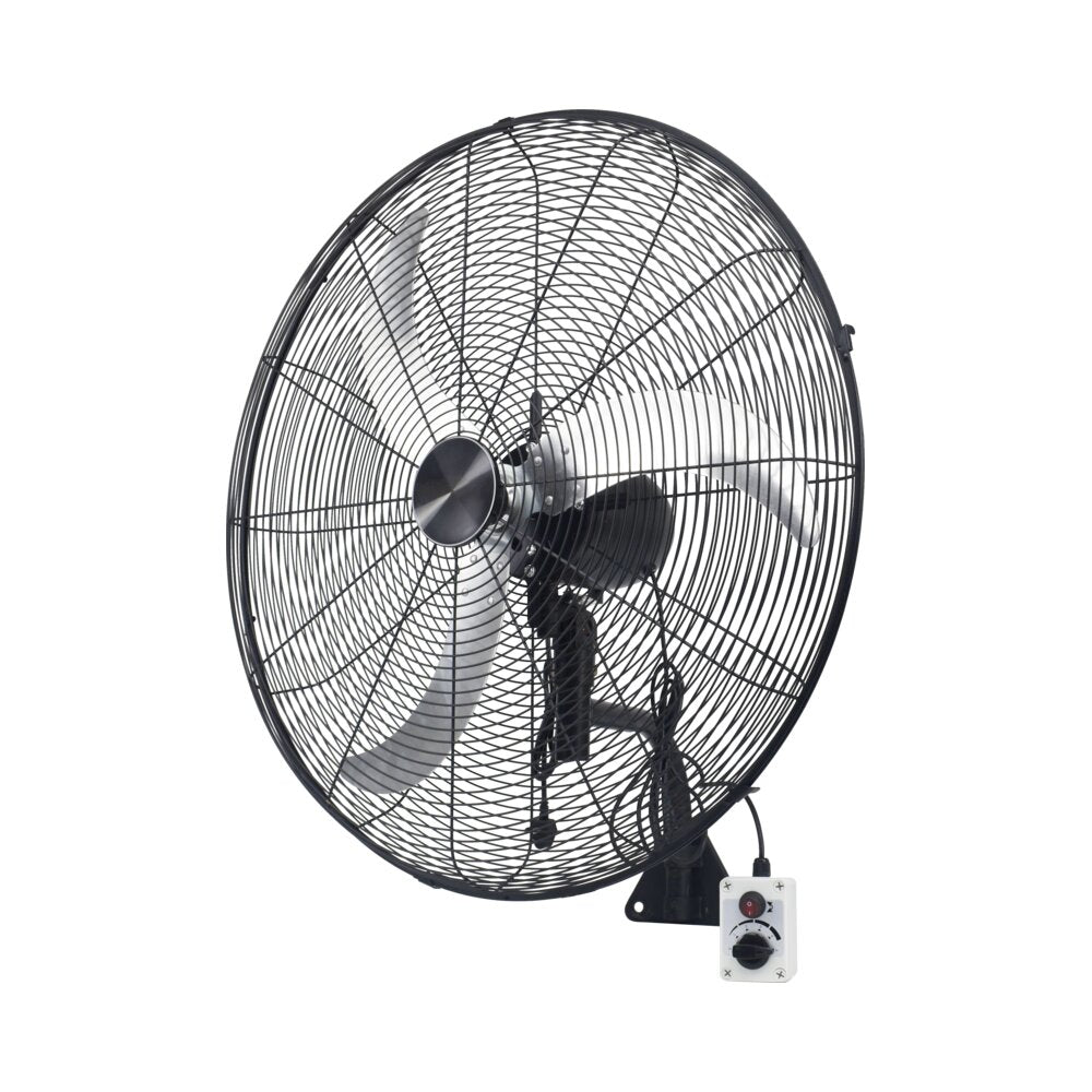 מאוורר קיר תעשייתי שחור ''26 EVEREST WALL DC 125W