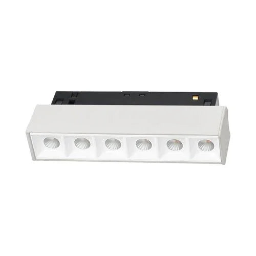 ספוט לד 6 נקודות לבן לפס צבירה מגנטי TIKTOK DOT11 5W אור ניטרלי - אור שי סיטונאות חשמל בע״מ