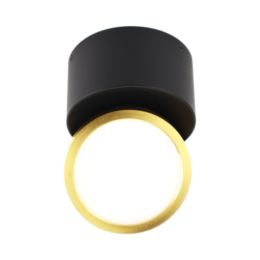 צילינדר TWIST 7W 3CCT גוף שחור עם זהב