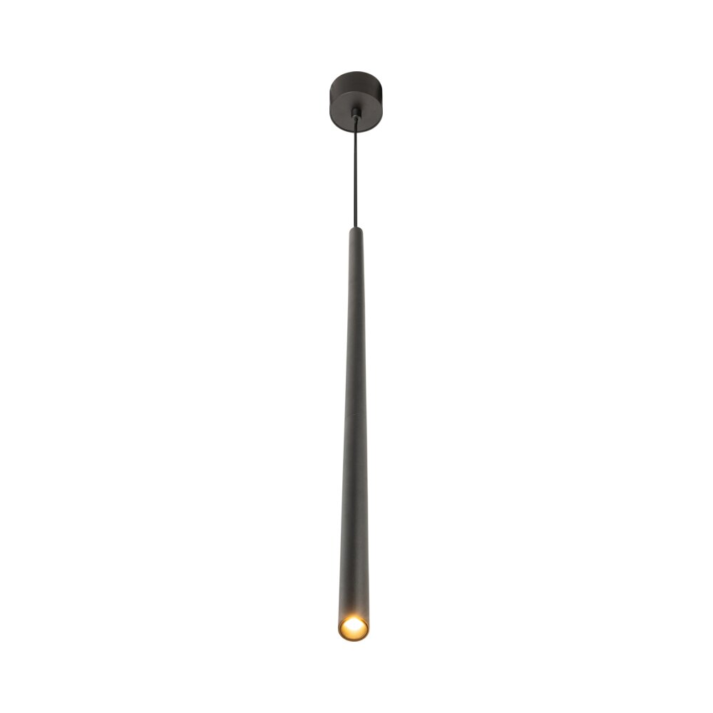מנורת תלייה שחור LINE 3W 80CM אור חם