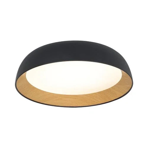 צמוד תקרה שחור+עץ OREN 45W 45CM 3CCT - אור שי סיטונאות חשמל בע״מ