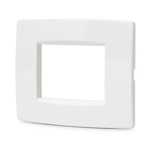 מסגרת SEE לבנה 3 מודול ניסקו סוויץ' - אור שי סיטונאות חשמל בע״מ