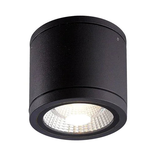 צילינדר שחור TOP 22W IP65 אור ניטרלי - אור שי סיטונאות חשמל בע״מ