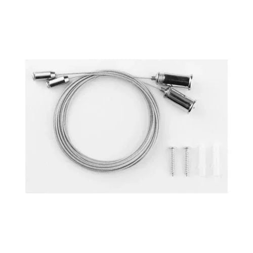 סט תלייה לבן לשלט יציאה LUXX/XT - אור שי סיטונאות חשמל בע״מ