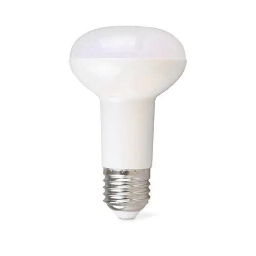 נורת לד מיני רפלקטור חלבית R63 E27 8W אור חם - אור שי סיטונאות חשמל בע״מ