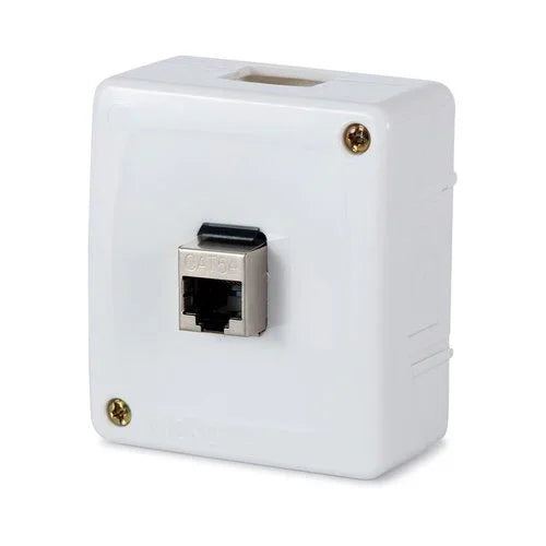 שקע למחשב על הטיח 45-SUPER N-1RJ - אור שי סיטונאות חשמל בע״מ