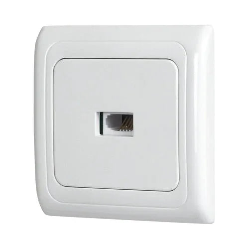 שקע טלפון B.T תחת הטיח ספיר - אור שי סיטונאות חשמל בע״מ