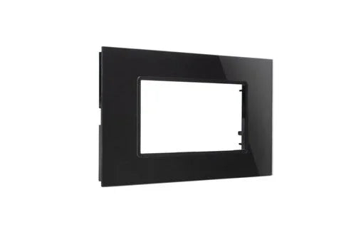 מסגרת זכוכית מרחפת שחורה NISKO SMART SLIM 4M - אור שי סיטונאות חשמל בע״מ