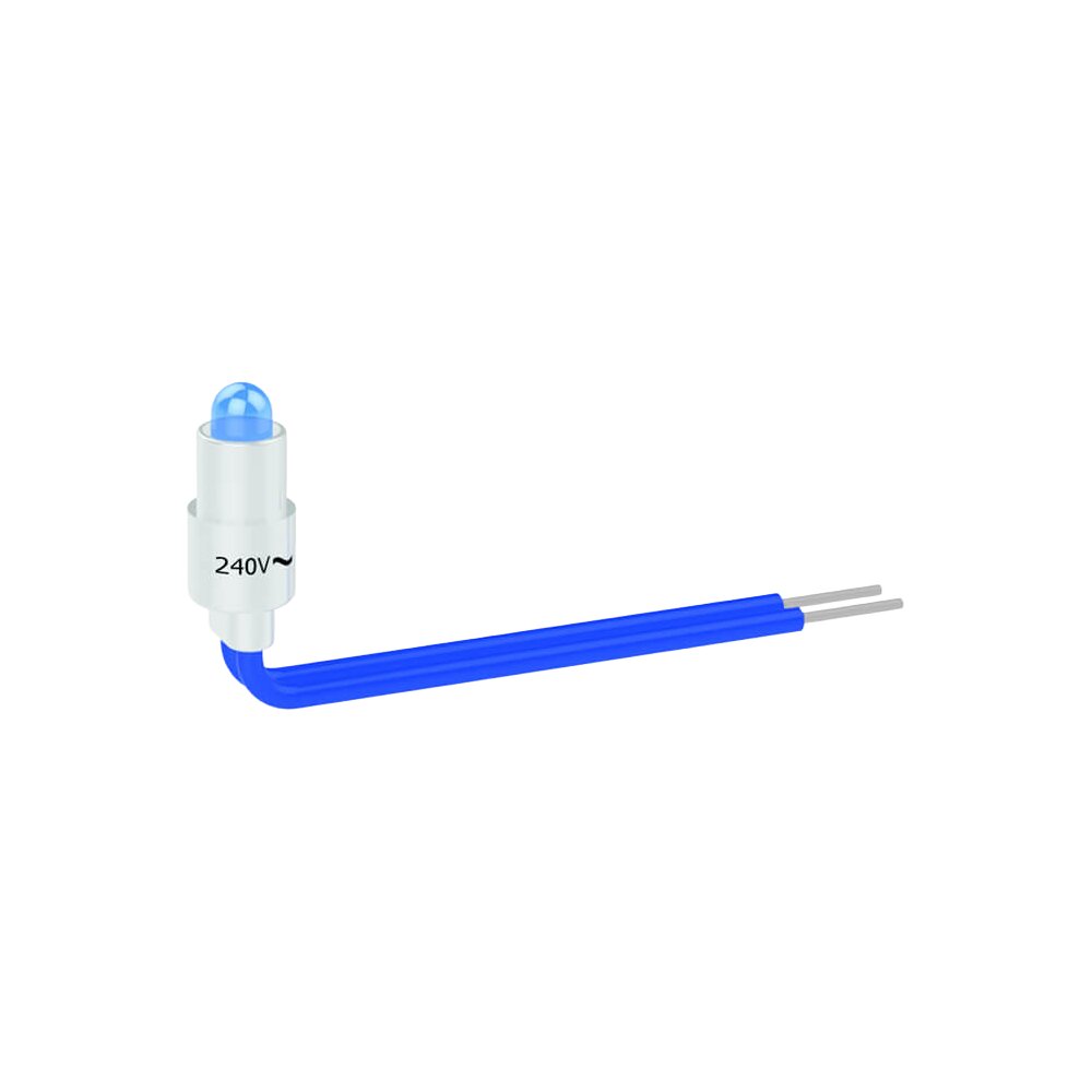 נורית LED כחול 230V
