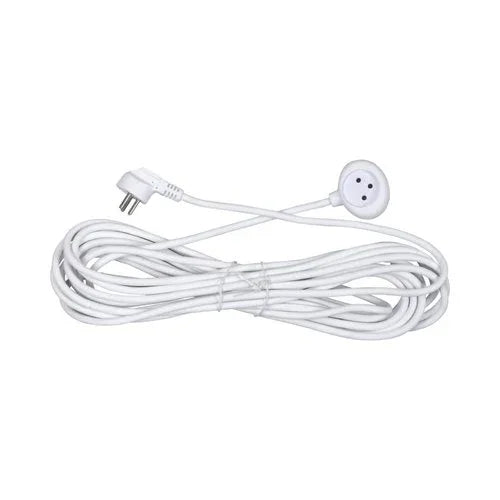 כבל מאריך לבן כ-10 מטר - אור שי סיטונאות חשמל בע״מ