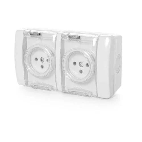 שקע כח מוגן מים SUPER-N WP2 IP65 - אור שי סיטונאות חשמל בע״מ