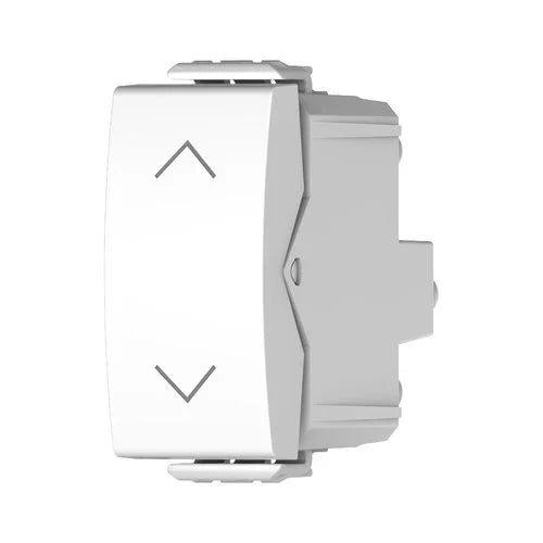 לחצן תריס 6 מגעים 1 מודול לבן ניסקו סוויץ' - אור שי סיטונאות חשמל בע״מ