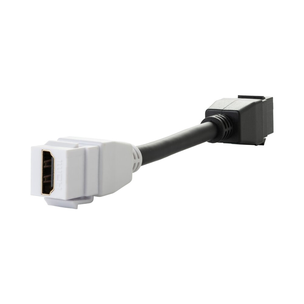 קיסטון HDMI נקבה-נקבה עם כבל