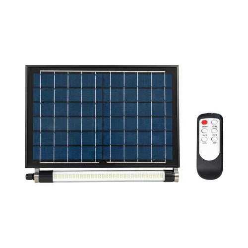 תאורה סולארית שחור RADAR 100W IP65 - אור שי סיטונאות חשמל בע״מ