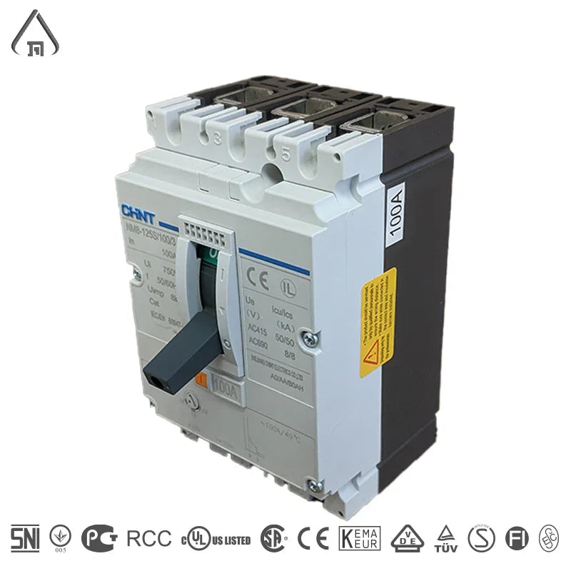 מפסק ח"א 3X100A כיול טרמי80-100 Chint - אור שי סיטונאות חשמל בע״מ