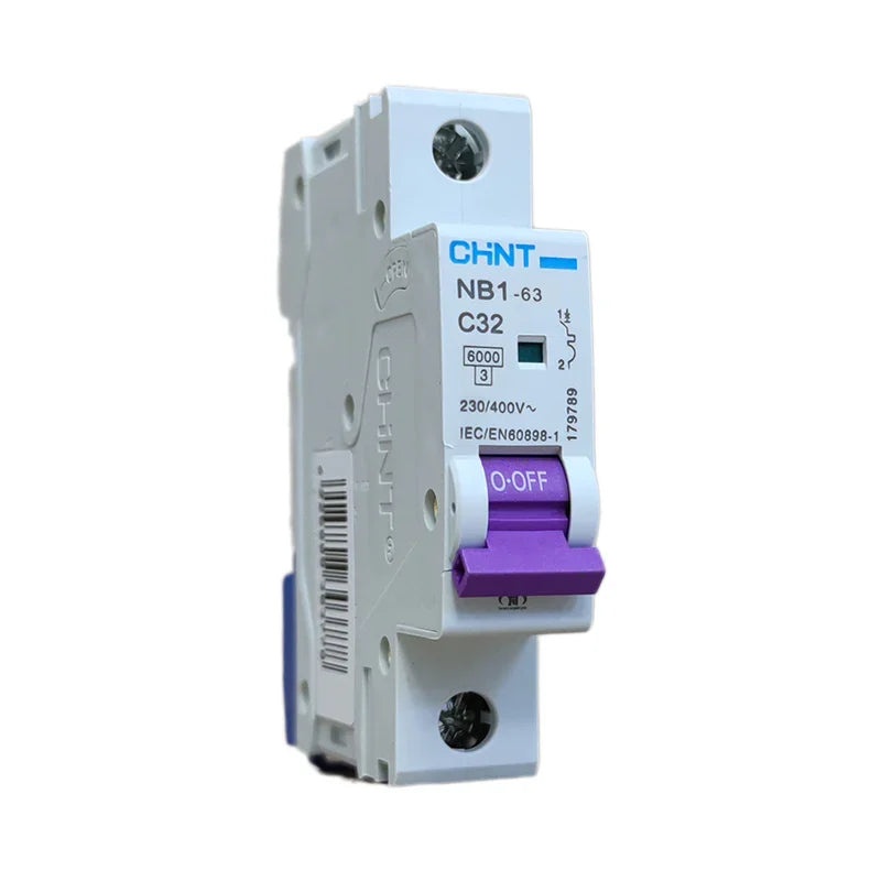 מנתק מעגל ח"א חד-פאזי 6KA C-32A Chint - אור שי סיטונאות חשמל בע״מ