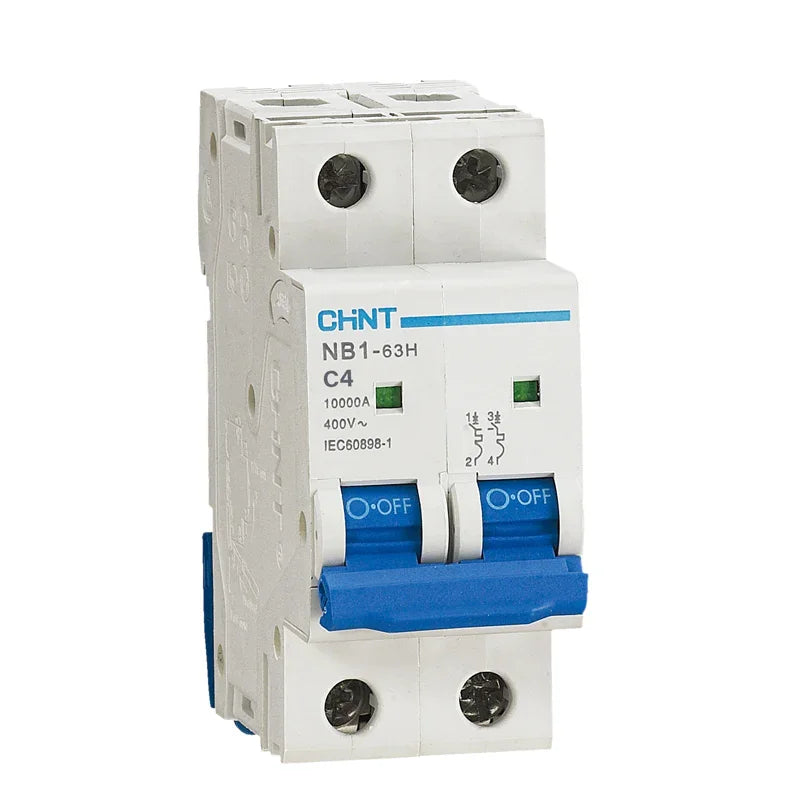 מנתק מעגל ח"א דו-פאזי 10KA C-4A Chint - אור שי סיטונאות חשמל בע״מ