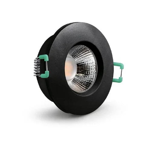 שקוע תקרה שחור ELFIN SYLVANIA 6W IP65 3CCT - אור שי סיטונאות חשמל בע״מ