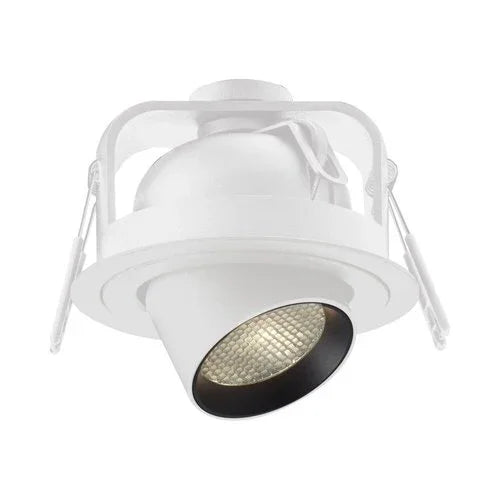 שקוע תקרה לבן FLAME 6W 75mm אור חם - אור שי סיטונאות חשמל בע״מ