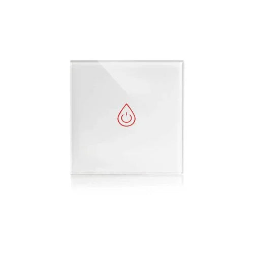 מתג טאץ' דו-קוטבי חכם זכוכית לבנה WIFI 60mm - אור שי סיטונאות חשמל בע״מ