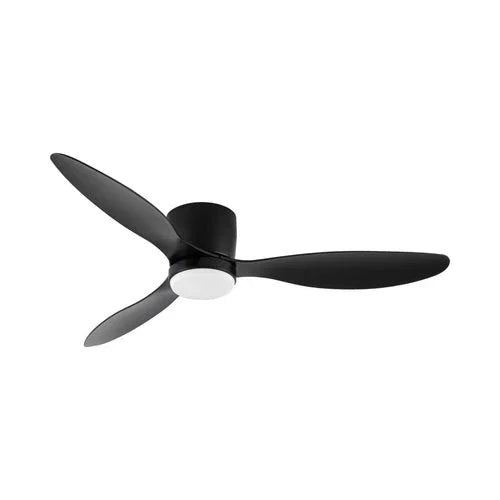 מאוורר תקרה חכם שחור ROME 52'' SMART - אור שי סיטונאות חשמל בע״מ