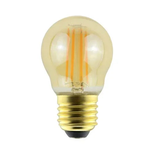 פחם כדור אמבר שמפניה לעמעום E27 5W תאורת אווירה חמה - אור שי סיטונאות חשמל בע״מ