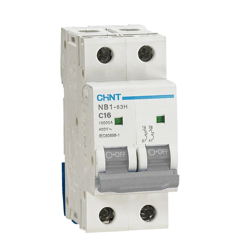 מנתק מעגל ח"א דו-פאזי 10KA C-16A Chint - אור שי סיטונאות חשמל בע״מ
