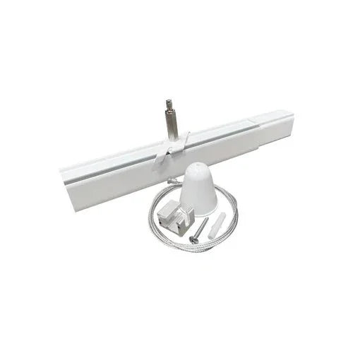 אביזר תלייה לפס צבירה תלת פאזי + כבל 3 מטרים לבן - אור שי סיטונאות חשמל בע״מ