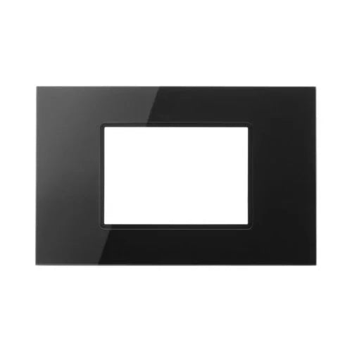 מסגרת זכוכית מרחפת שחורה NISKO SMART SLIM 3M - אור שי סיטונאות חשמל בע״מ