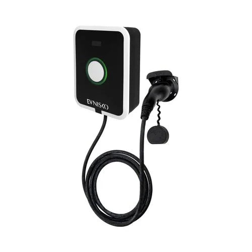 עמדת טעינה פרטית EVNISKO HOME3 22kW כולל כבל 5 מטר TPU - אור שי סיטונאות חשמל בע״מ