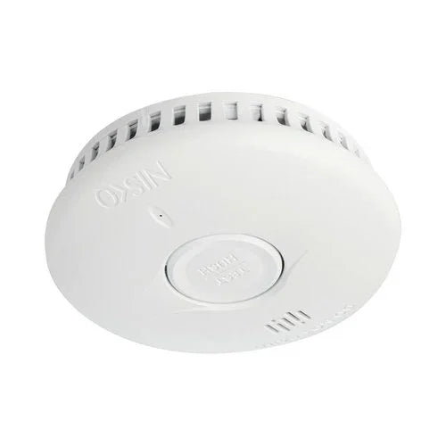 גלאי עשן עצמאי לבן - סוללה ל- 10 שנים - אור שי סיטונאות חשמל בע״מ