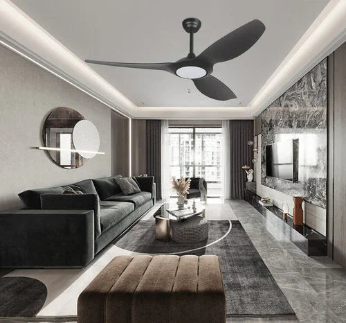 מאוורר תקרה חכם שחור PARIS 60'' SMART - אור שי סיטונאות חשמל בע״מ