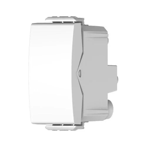 מפסק צלב 1 מודול לבן ניסקו סוויץ' - אור שי סיטונאות חשמל בע״מ