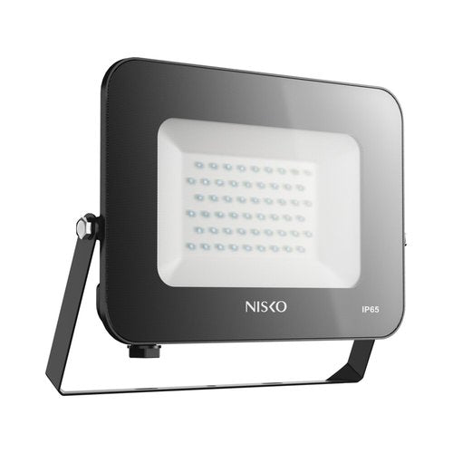 פנס הצפה שחור COLOR EAGLE 50W IP65 אור כחול – NISKO
