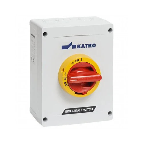 מנתק בעומס 4X63A בקופסת IP65 ABS - אור שי סיטונאות חשמל בע״מ