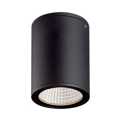 צילינדר שחור TOP 12W IP65 אור ניטרלי - אור שי סיטונאות חשמל בע״מ