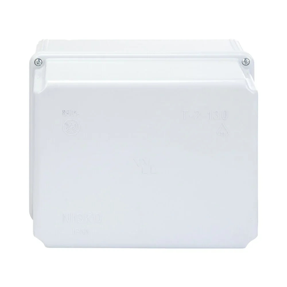 קופסת הסתעפות חלקה T-2-130 190X150X130 IP55 - אור שי סיטונאות חשמל בע״מ