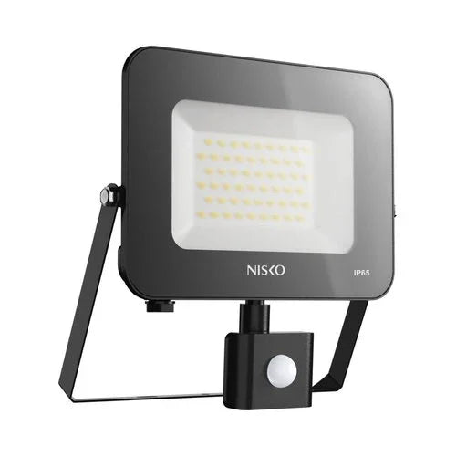 הצפה שחור EAGLE 50W IP65 אור קר עם חיישן - אור שי סיטונאות חשמל בע״מ