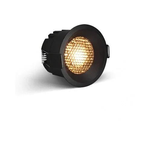 שקוע תקרה שחור HONEY 7W 60mm אור חם - אור שי סיטונאות חשמל בע״מ