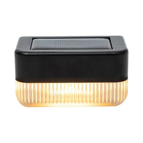 זוג תאורה סולארית שחור BLAZE 3W IP44 אור חם - אור שי סיטונאות חשמל בע״מ