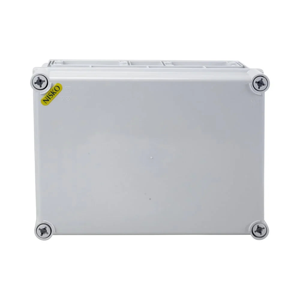 קופסת CI4 עם בסיס אפור, מכסה אפור 350X250X150 - אור שי סיטונאות חשמל בע״מ