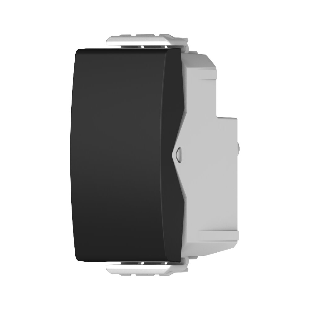 מפסק מחליף שחור 1M