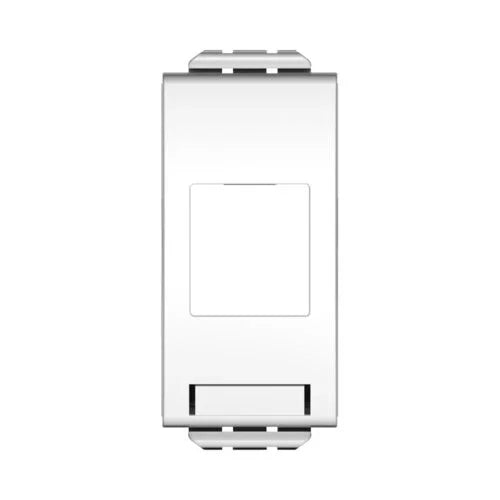 מתאם קיסטון 1 מודול לבן ניסקו סוויץ' - אור שי סיטונאות חשמל בע״מ