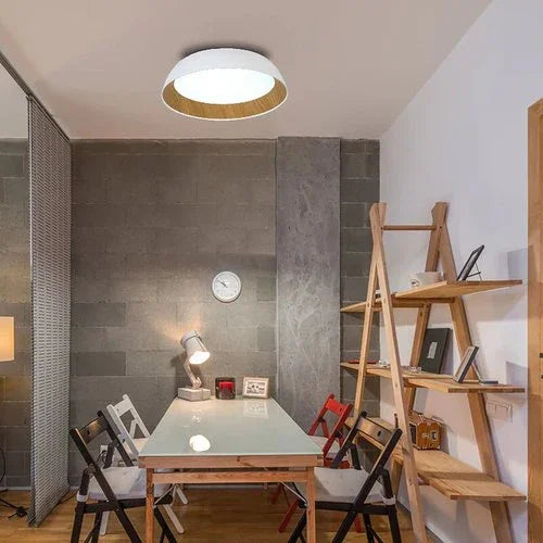 צמוד תקרה שחור+עץ OREN 45W 45CM 3CCT - אור שי סיטונאות חשמל בע״מ