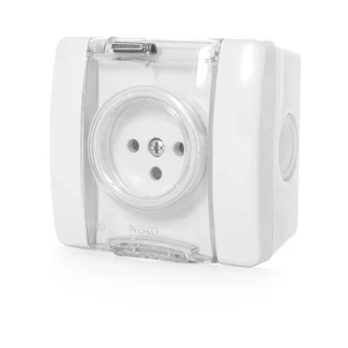 שקע כח מוגן מים SUPER-N WP1 IP65 - אור שי סיטונאות חשמל בע״מ