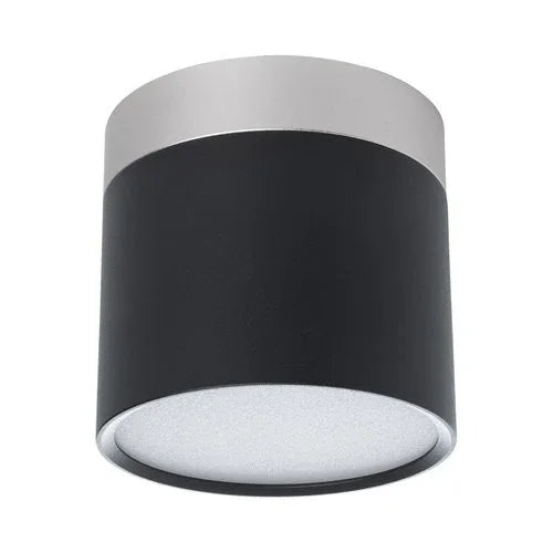 צמוד תקרה צילינדר שחור TOPAZ 10W 3CCT - אור שי סיטונאות חשמל בע״מ