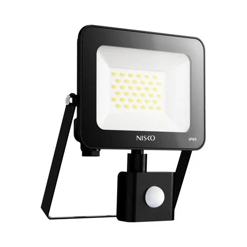 הצפה שחור EAGLE 30W IP65 אור קר עם חיישן - אור שי סיטונאות חשמל בע״מ