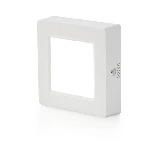 פאנל לד צמוד לבן אינטגרלי 6W 100X100 אור קר - אור שי סיטונאות חשמל בע״מ