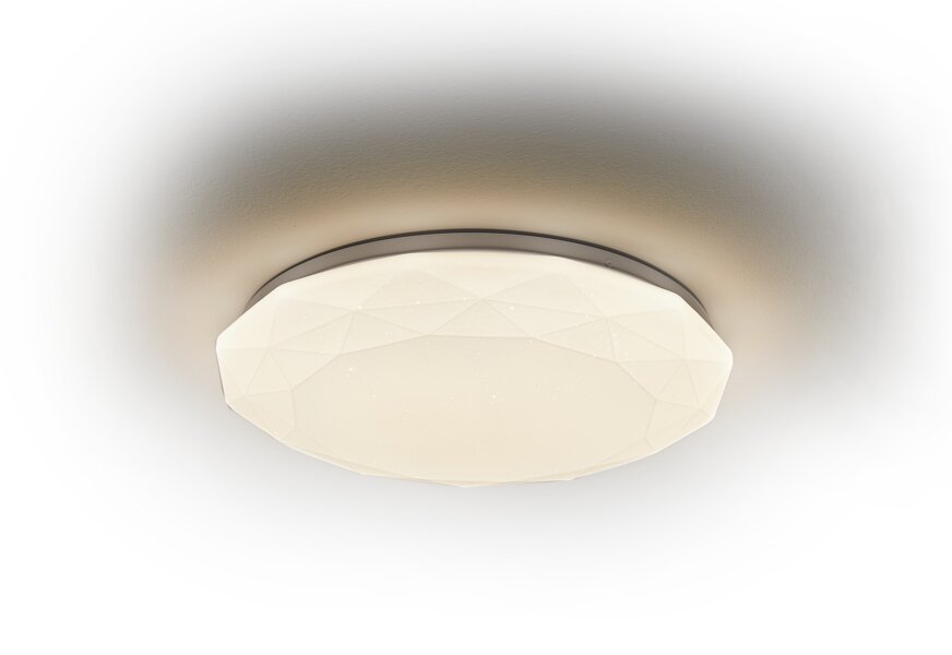צמוד תקרה דקורטיבי לבן MAX 60W 3CCT